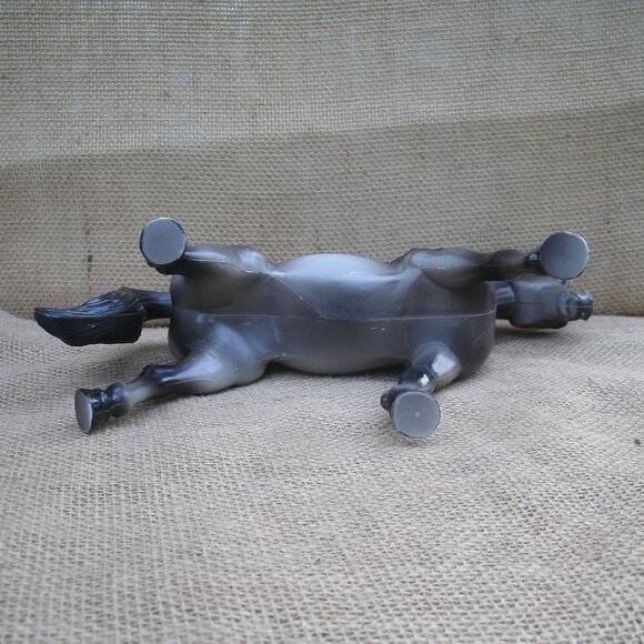 Vintage Gray Plastic Horse Figurine - Picture 15 of 16